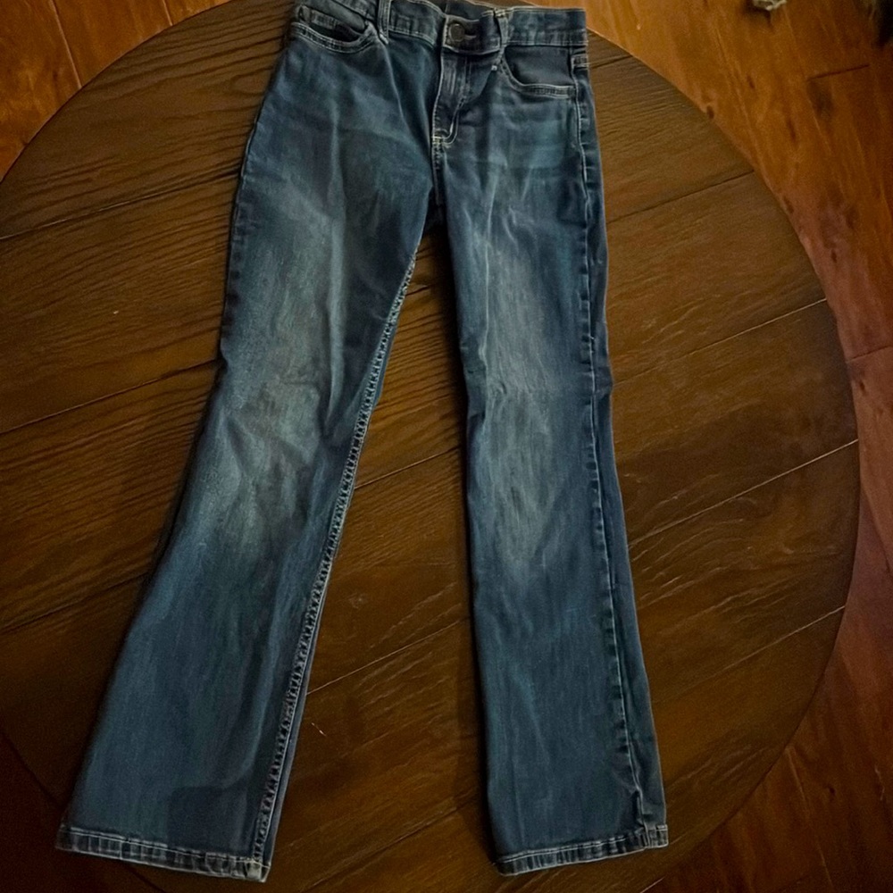 Girls bootcut jeans